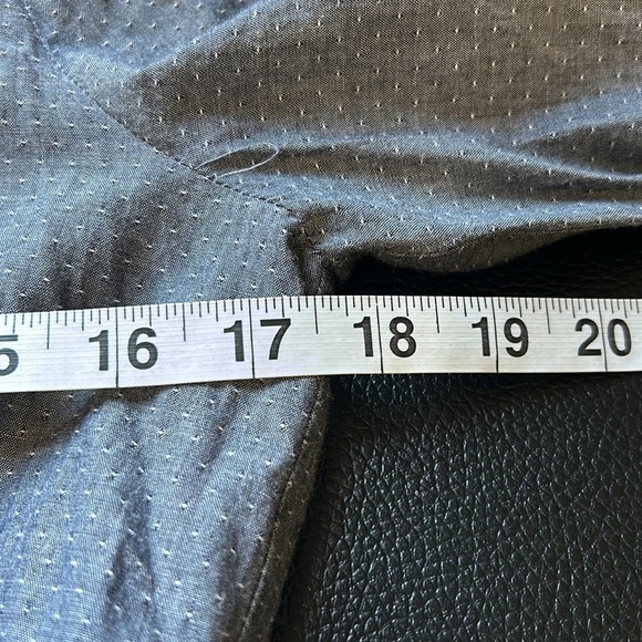 Cleobella Mini Dress Ruffle Tiered Button Front Long Sleeve Tie Waist Sz S - Picture 10 of 11